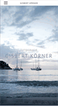 Mobile Screenshot of gisbertkoerner.de